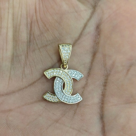 14k real gold CC pendant - Picture 4 of 6